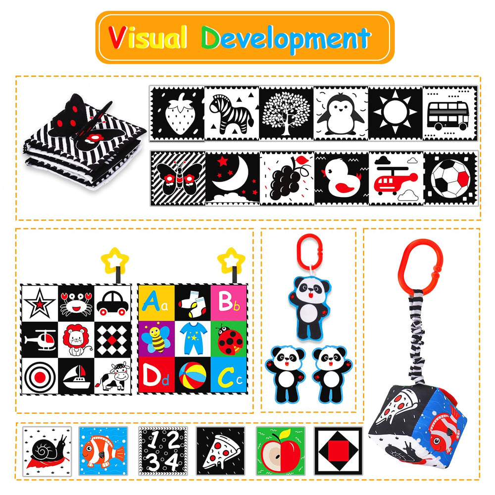 Thremhoo stroller pendants and teething toy offer portable sensory entertainment