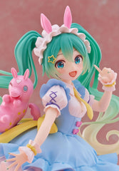 Thunder Tech Hatsune Miku x Rody AMP+ Figure Fairy Tale ver detailed close-up highlights frilly accessories