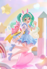 Thunder Tech Hatsune Miku x Rody AMP+ Figure Fairy Tale ver side view shows pastel styling