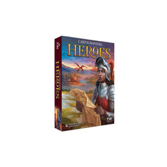 Thunderworks Games Cartographers Heroes box front inviting adventure in map drawing