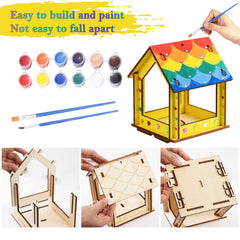 THWAS-LIGHT 12-paint color set adds vibrant options for bird feeder designs.