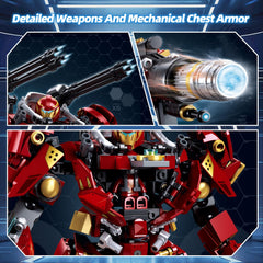 TIALLOW City Iron Warrior poseable figure for action storytelling at home