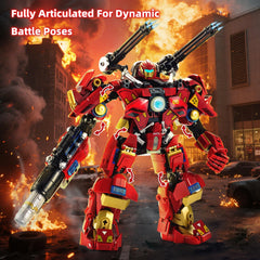 TIALLOW City Iron Warrior weapons system for dramatic action play