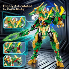 TIALLOW Dragon Rising lock-click assembly for sturdy repeated build and posing.