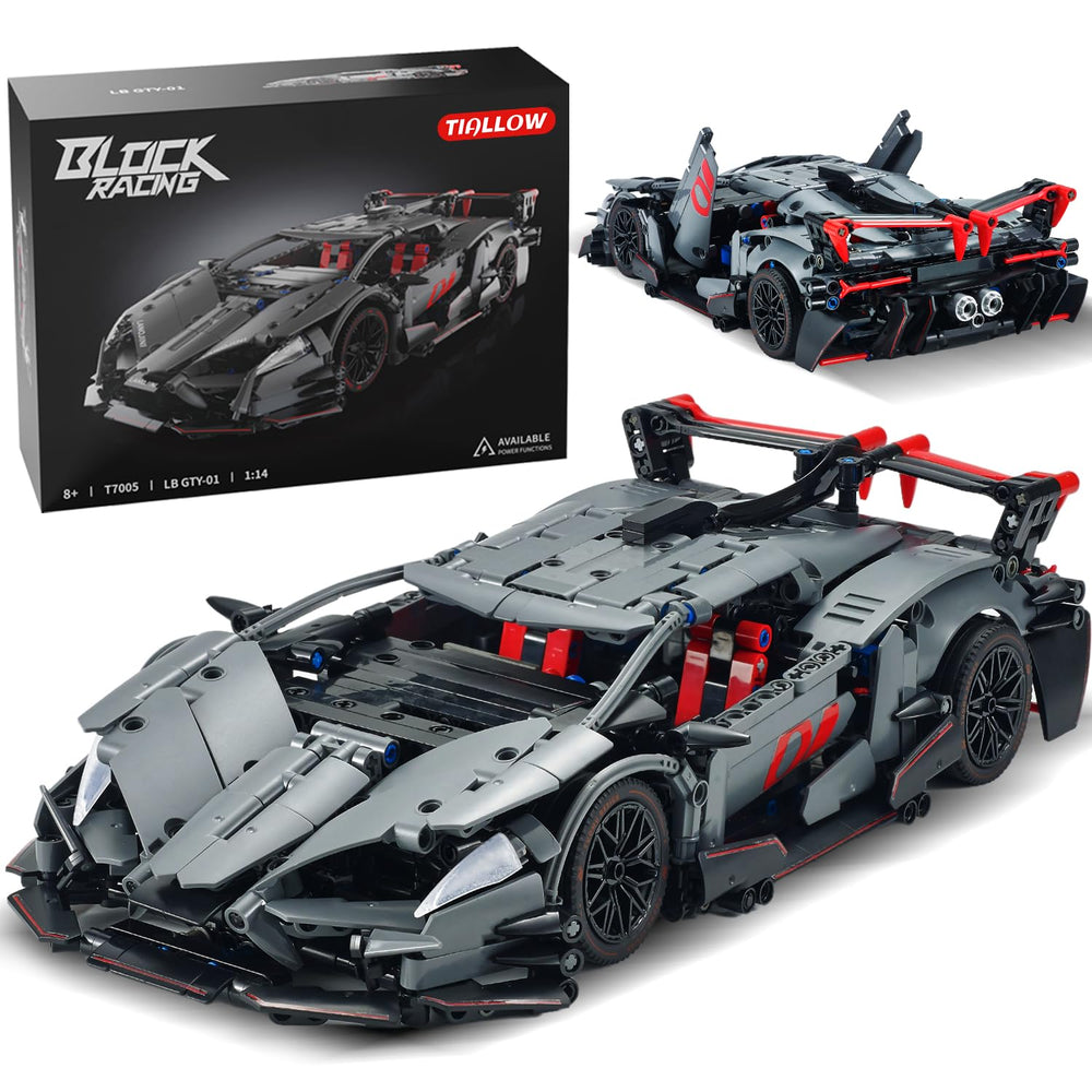 TIALLOW sports car 1:14 assembly in progress highlights precise construction for display and gifting.