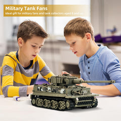 TIALLOW Tiger Tank LEGO-compatible design for limitless set combinations