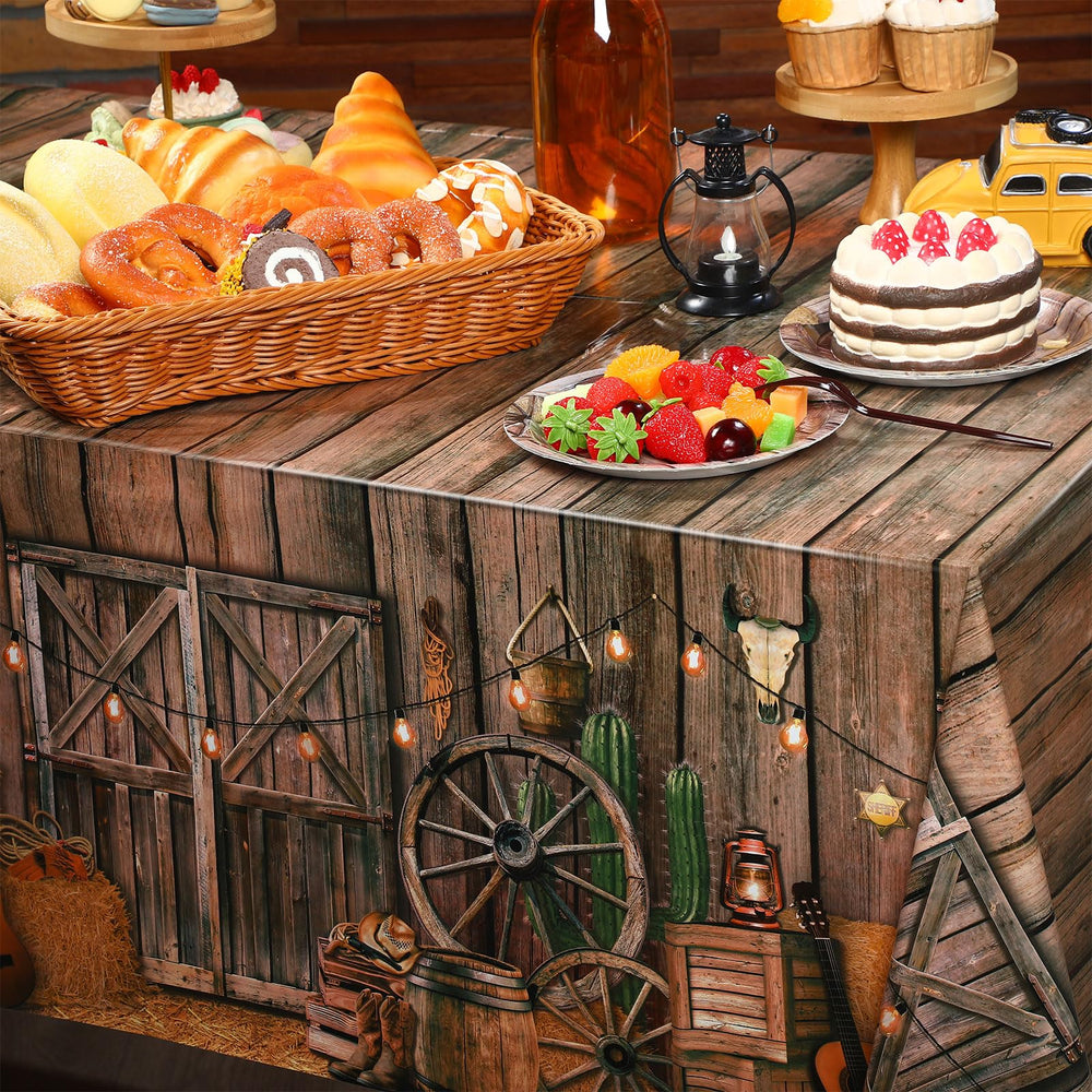 Tiamon western theme decor highlights the fun western party.
