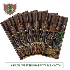 Tiamon 54x108 inch tablecloth fits 6-8 guests for larger gatherings.