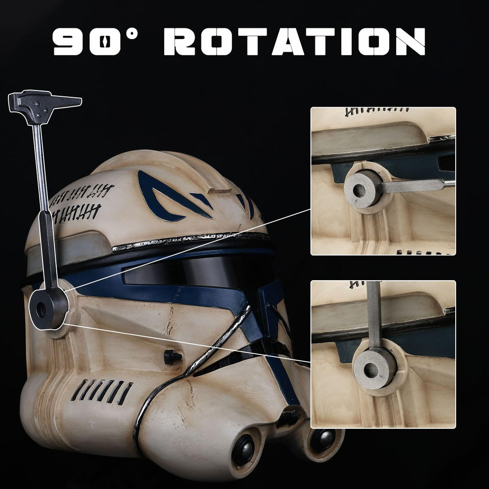 Tiangong Clone Trooper helmet side view for a striking display.