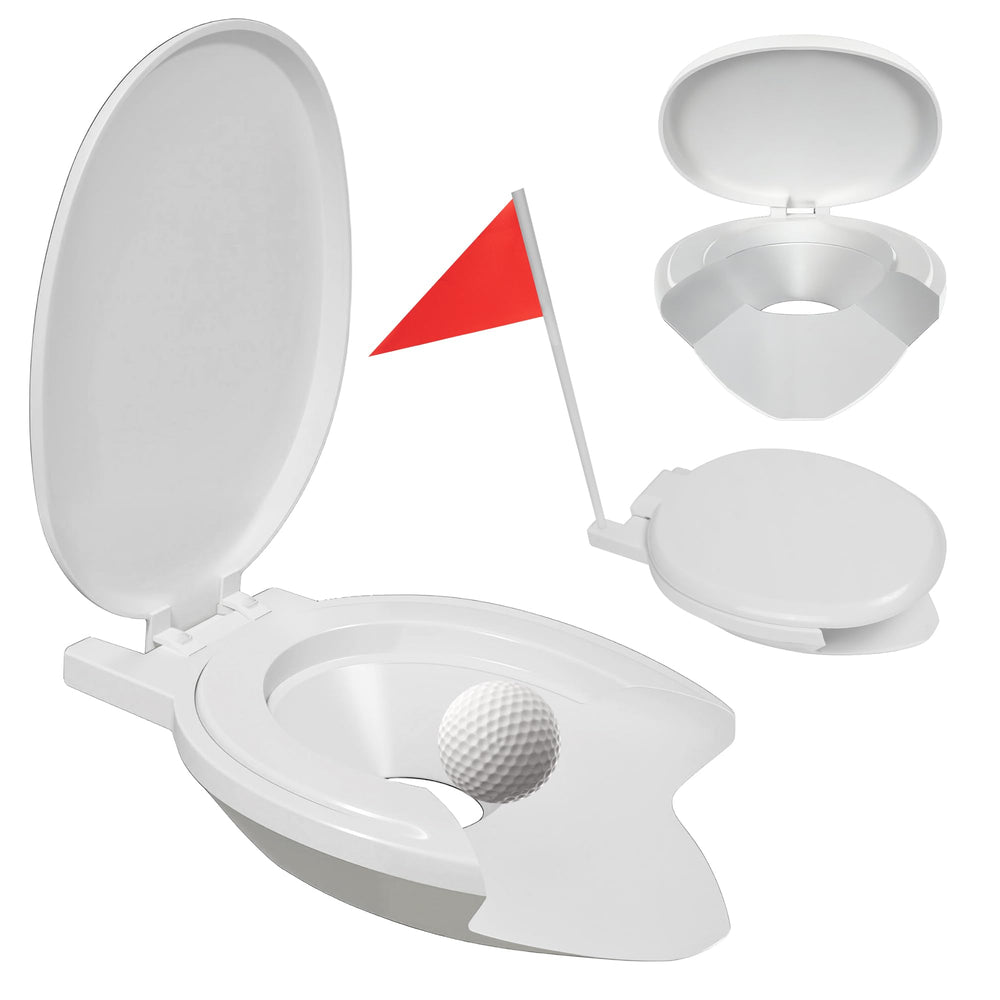TIANSTIAL Toilet Golf Game door hanger for playful room signage