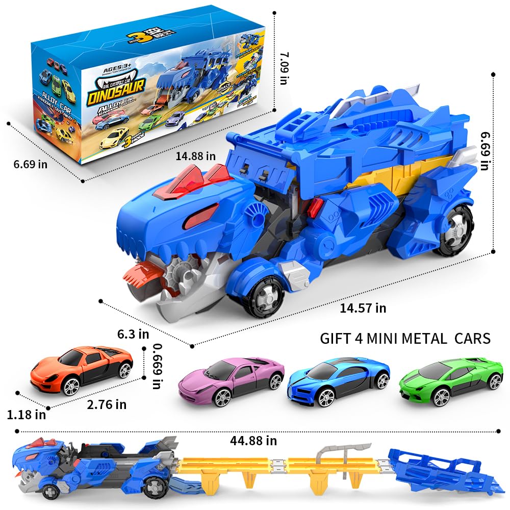 TIAONIAO dinosaur truck makes a thoughtful birthday or holiday gift.