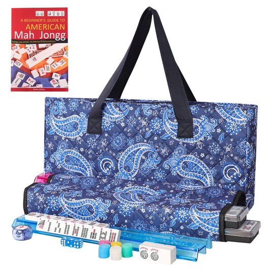 TIASUSAN American Mahjong tiles, 166-piece set, durable and easy to identify for game night.