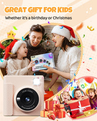 TIATUA Kids Instant Print Camera 32GB card included highlighting ample storage