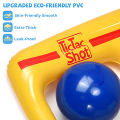 TicTac Shot red ball 8in, bright visibility for quick hits and easy keep-away.