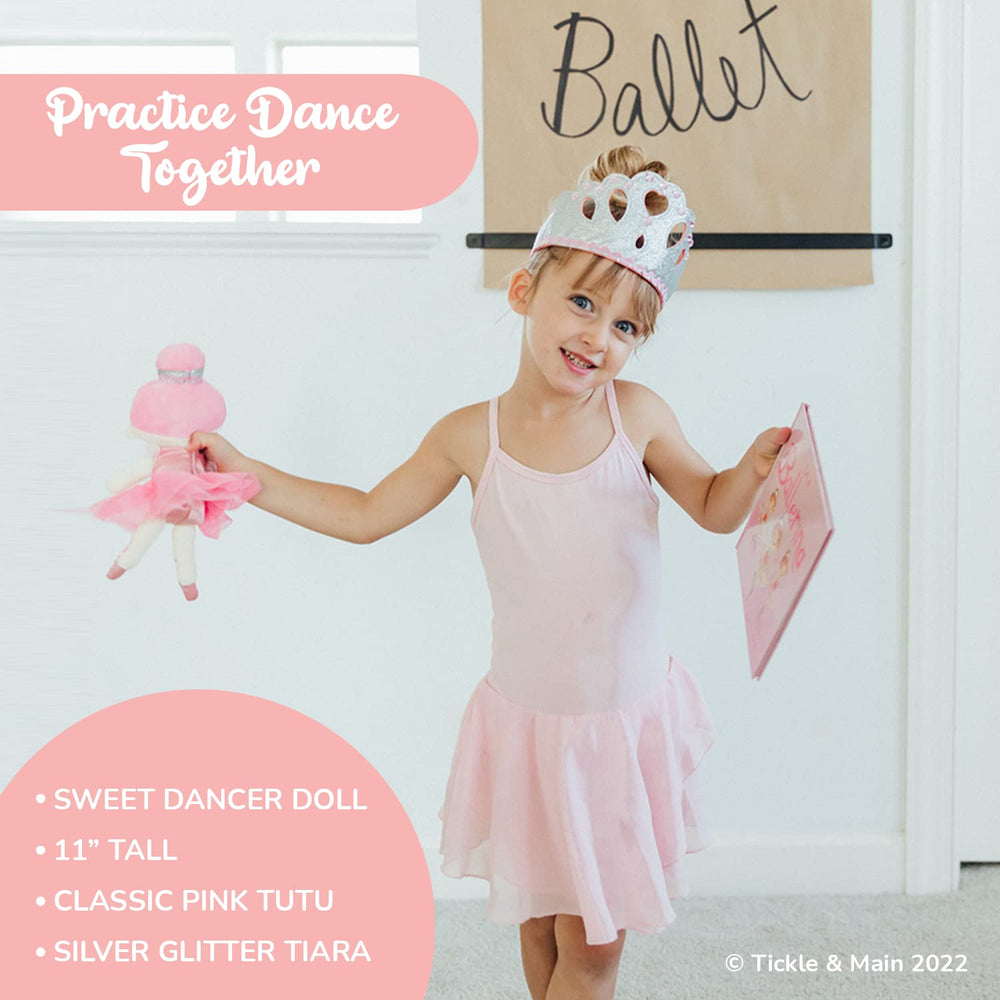 Tickle & Main child-sized tiara adds royal flair to pretend-play.