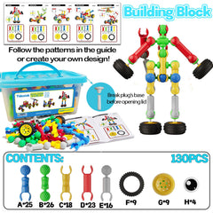 Tidesiok dinosaur model blocks fueling imaginative play and fine motor skills.