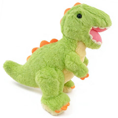 TieGokii cute dino plush face design encourages imaginative storytelling.