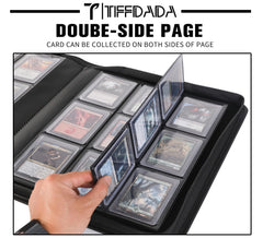 TIFFDADA zipper closure keeps cards secure during transport.