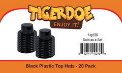 Tigerdoe 20-pack top hats: fits most adults and teens, great for group parties.