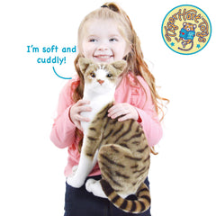 TigerHart Amy plush showcases soft fabric, ideal for hugging and daily play.