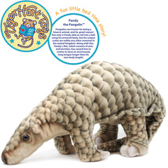 TigerHart Pandy pangolin includes a story card to spark creativity.