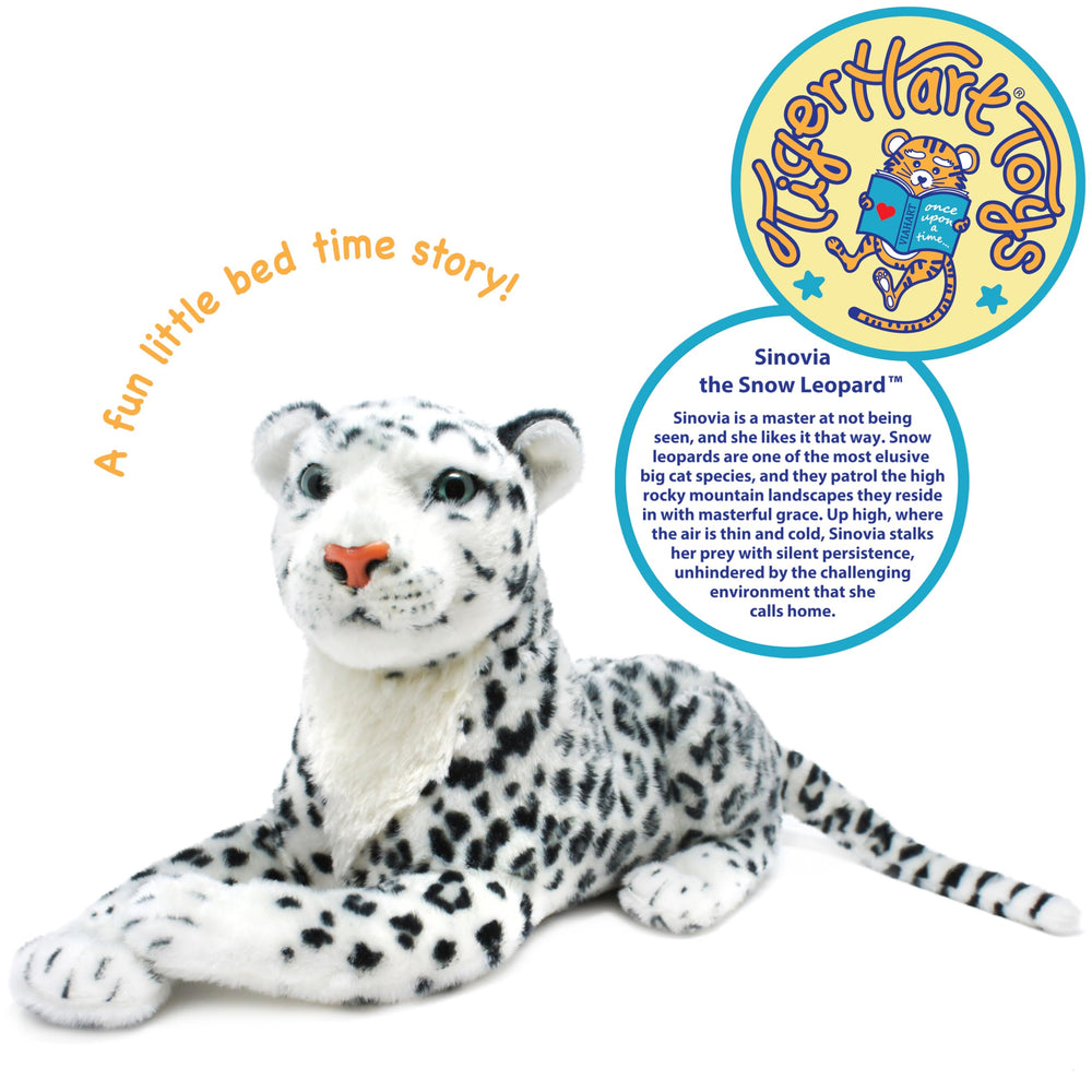 TigerHart Sinovia plush face close-up highlights soft fur and friendly expression