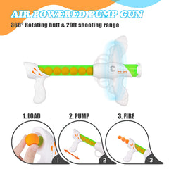 TIGTECGAME foam balls provide safe, soft ammo for indoor fun.