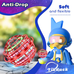 Tikduck Safe enclosed propellers emphasize child safe design during active play.