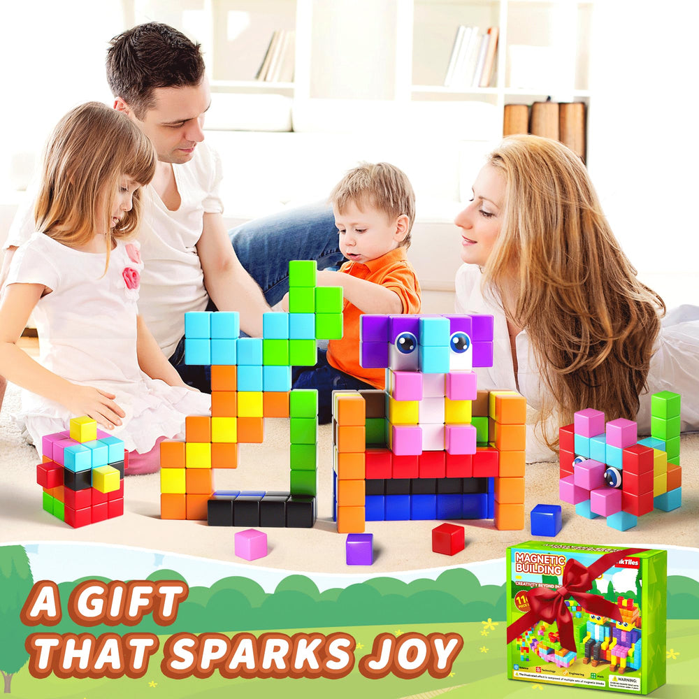 TikTiles durable ABS plastic construction withstands active play