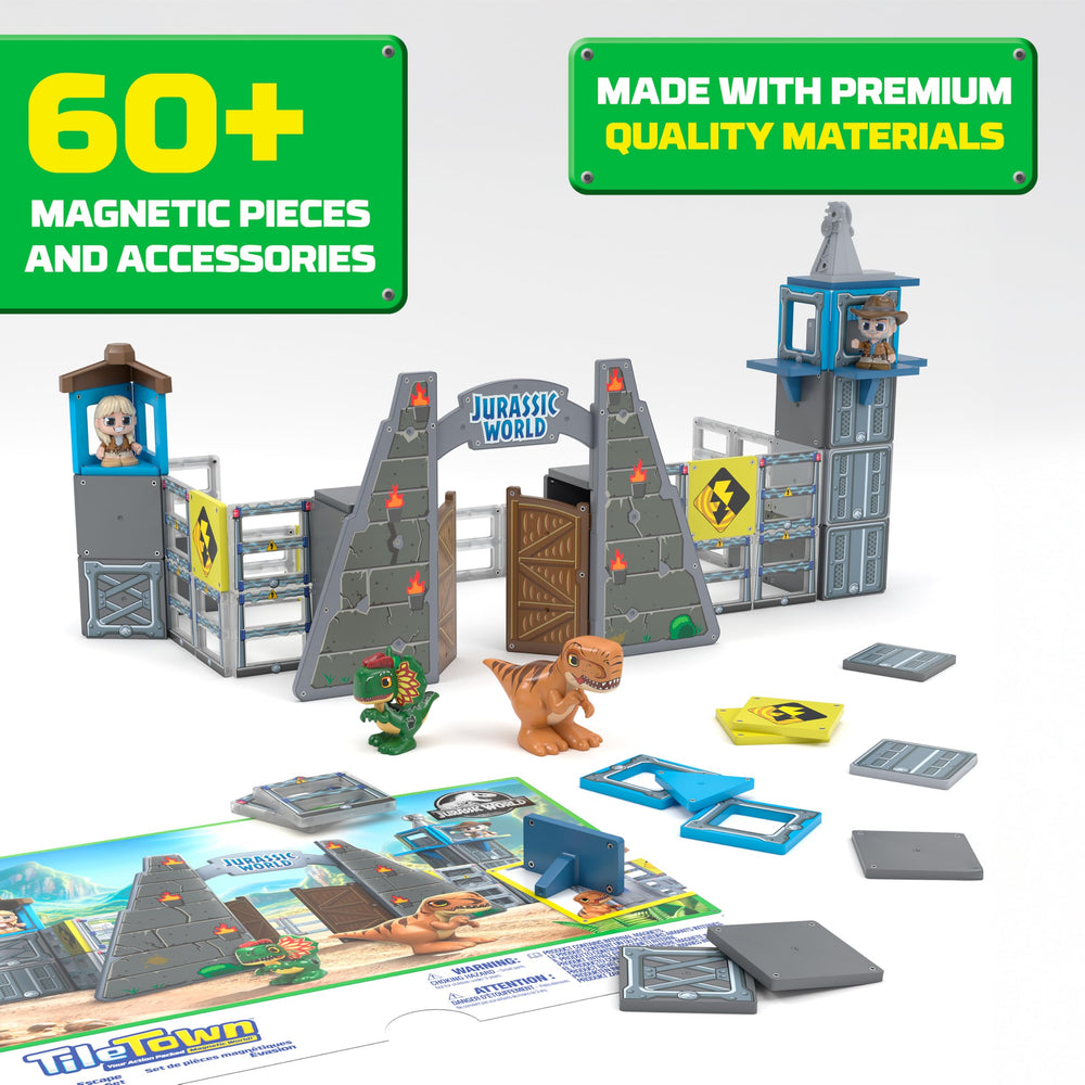 Tile Town Action tiles demonstrate interactive elements enhancing play and scenes