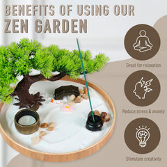 Timani Artificial Bonsai Tree adds greenery to your workspace