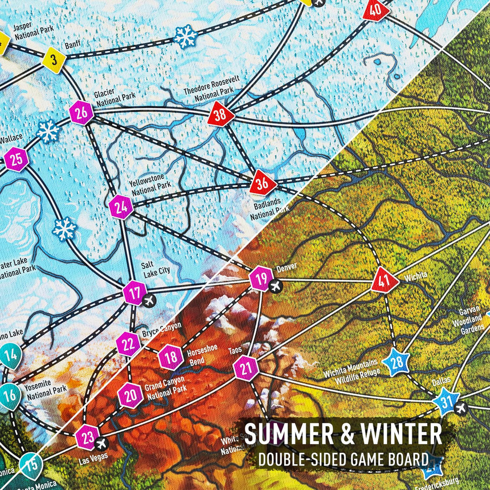 Timashov Photo Tour summer winter board variant for seasonal gameplay
