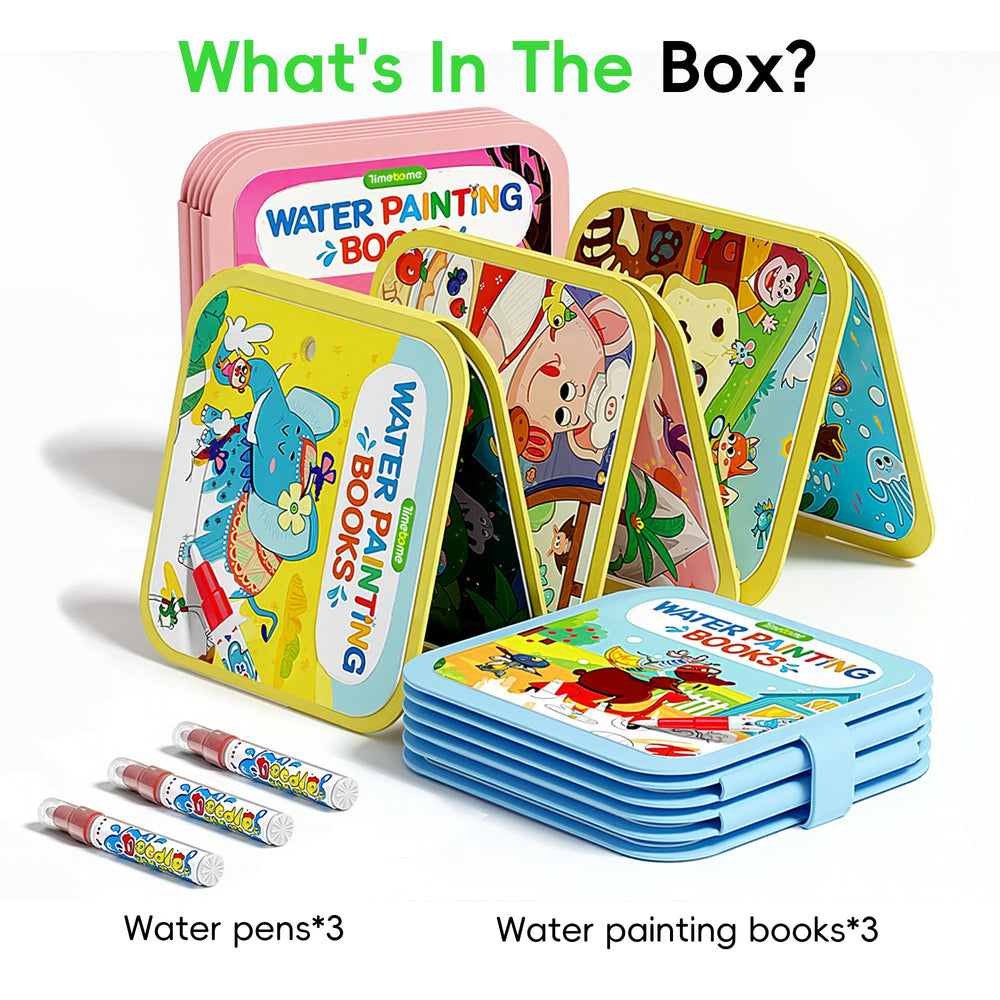 Timetome durable foam pages designed for young hands and safety.