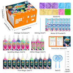 Timetome Water Elf Kit glow gels bottle for glow-in-the-dark imagination.