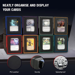 Four dividers help organize TiMOVO MTG deck box contents