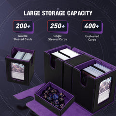 TiMOVO MTG deck box magnetic closure keeps cards secure during transport