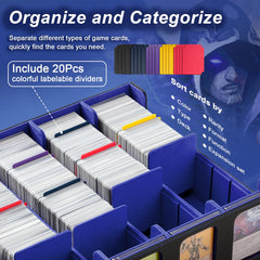 TiMOVO MTG deck box magnetic closure keeps cards secure on the move