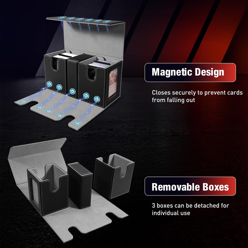 Premium PU leather and microfiber lining protect cards from scratches