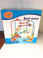 Timy gift-ready bead maze ideal for holidays and birthdays.