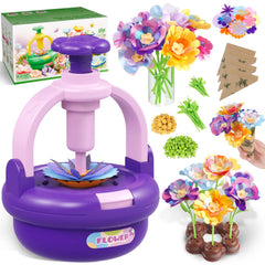 TingingYuli arts and crafts kit: flower market setup, inspiring imaginative play and colorful floral designs.