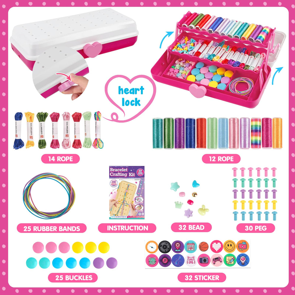 TingingYuli colorful thread bundles inspire bright bracelet designs