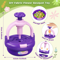 TingingYuli flower bed and receptacles: modular parts support flexible bouquet design.