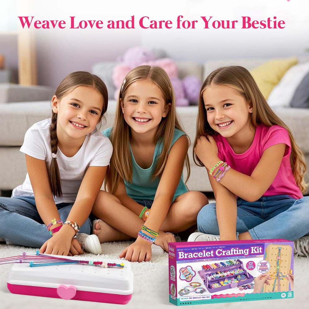 TingingYuli easy-to-follow instruction guide helps kids start bracelets quickly