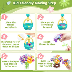 TingingYuli press machine in action helps children shape petals with precision.