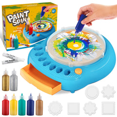 TingingYuli spin art machine front view for easy beginner use
