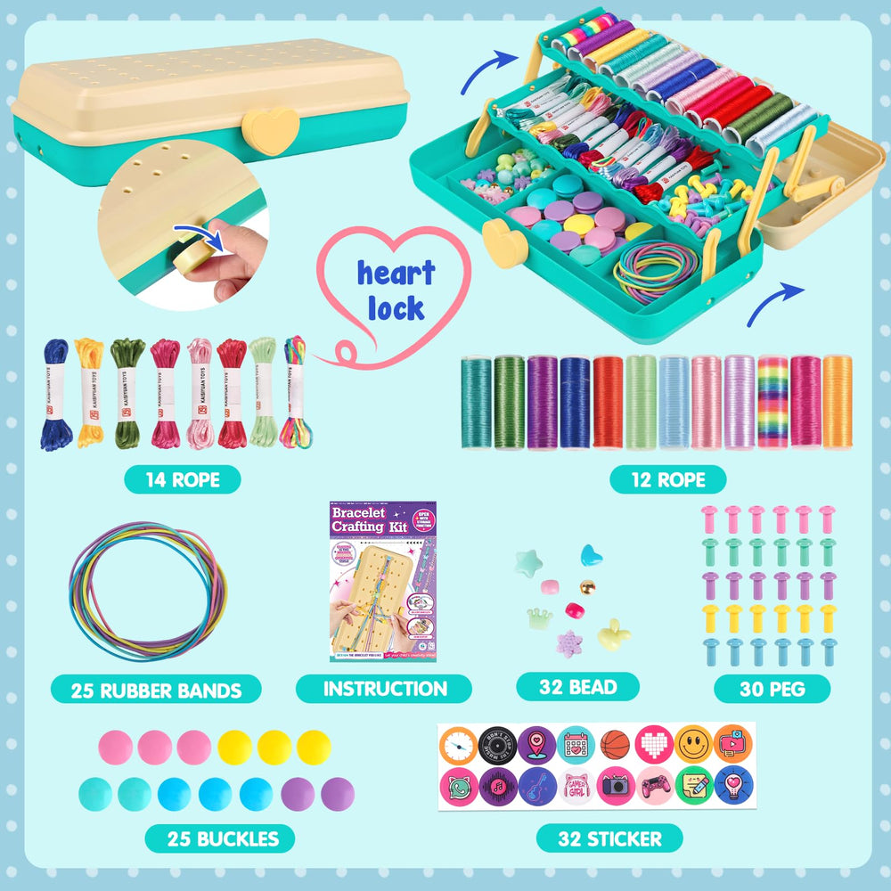 TingingYuli storage compartment open keeps threads organized for easy crafting.