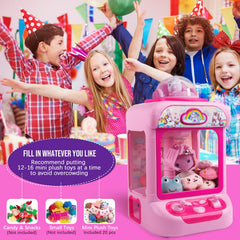 TingingYuli Unicorn Claw Machine lights and sounds—immersive home arcade vibe.