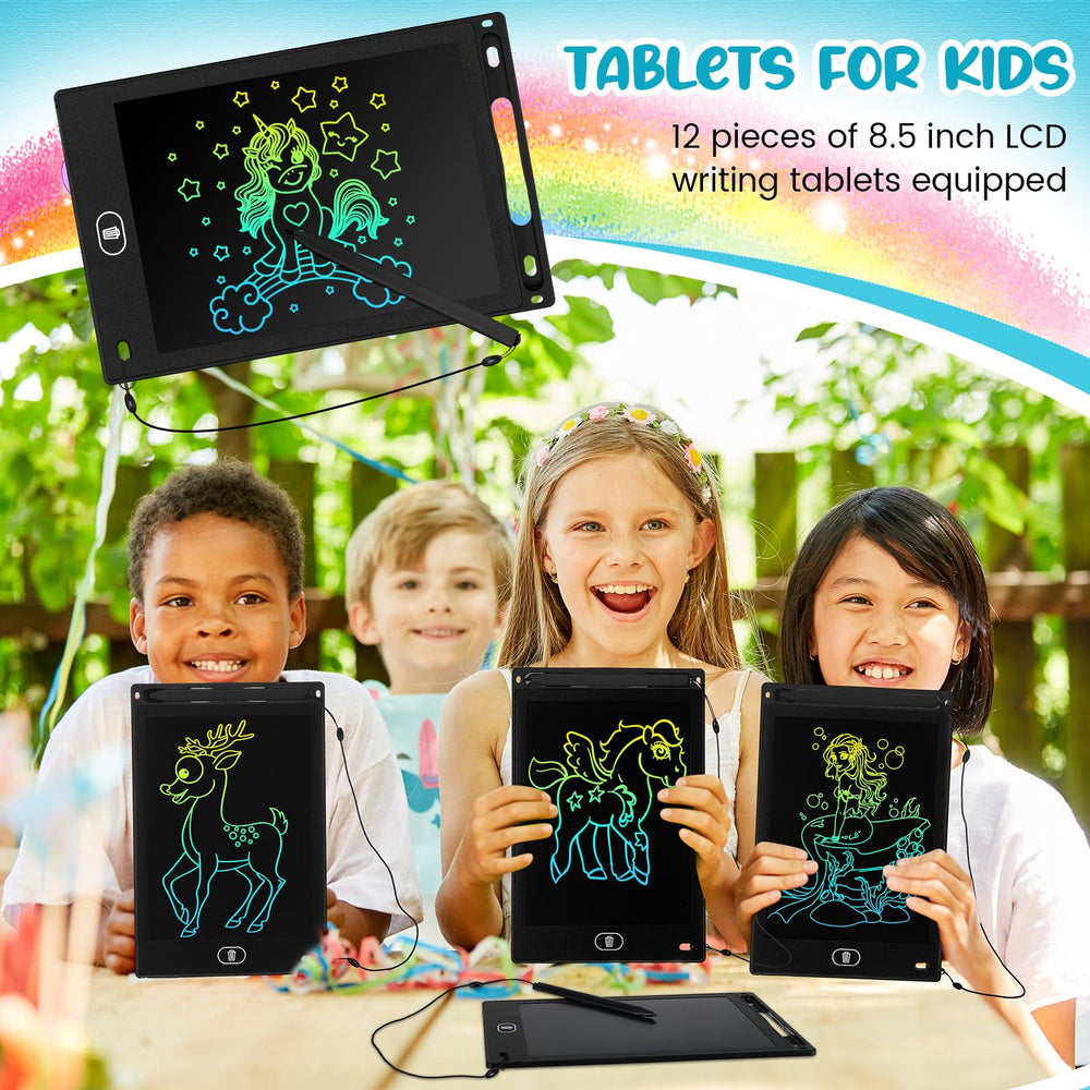 Tinlade portable electronic drawing pad for kids during travel or class.