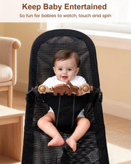 TinlyFinly baby bouncer bar easy install for quick setup