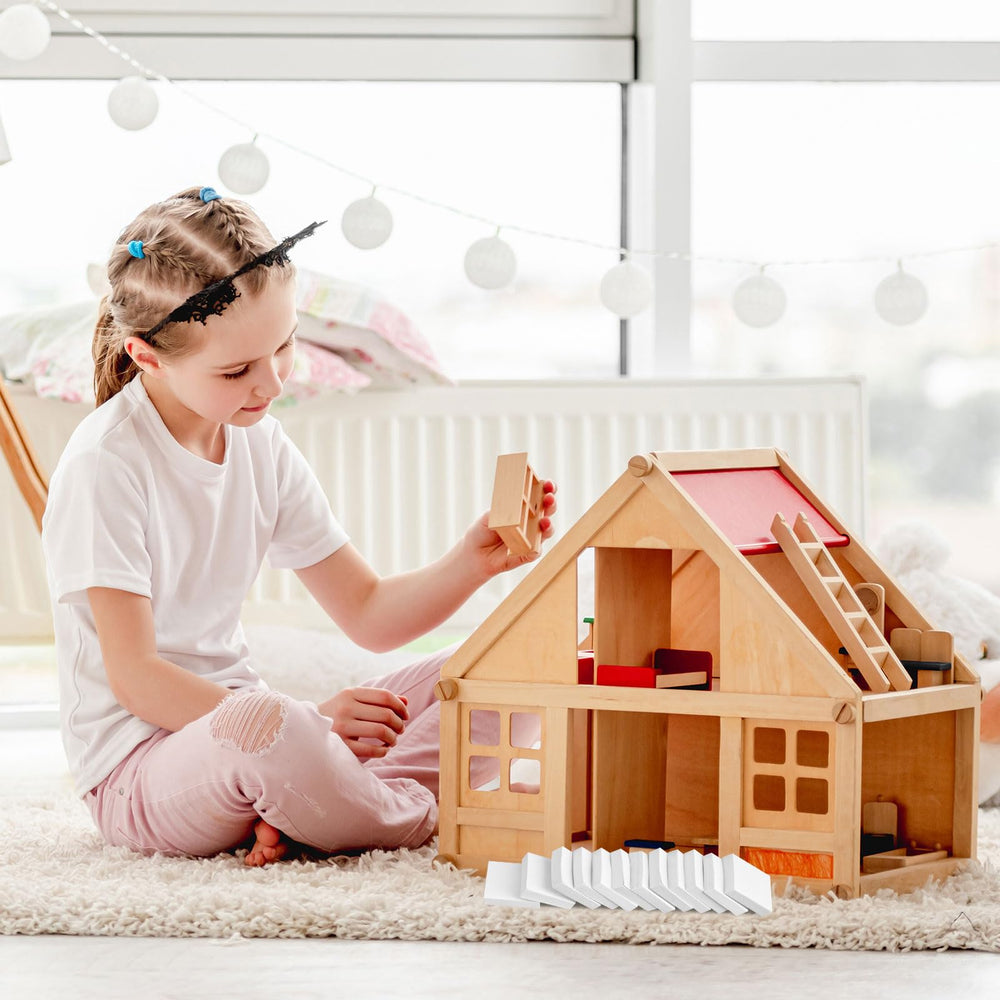 Tinoaly dollhouse room decor mini books enhance living spaces.